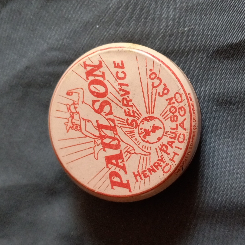 Vintage Paulson Advertising Tin